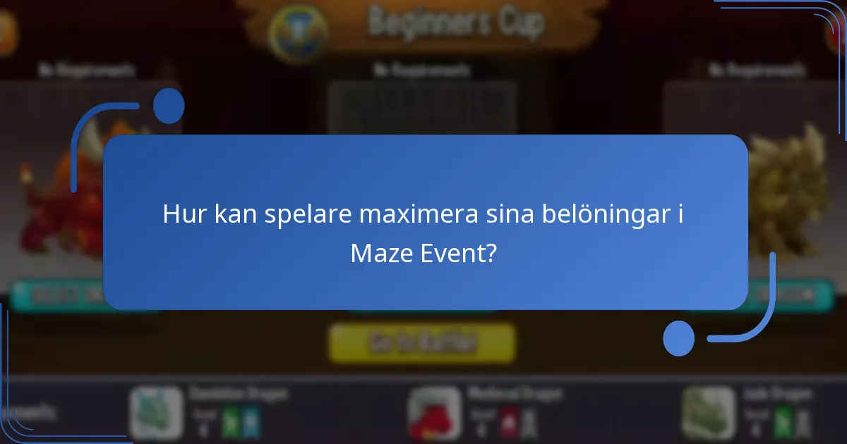 Vilka samlarresurser kan spelare tjäna i Maze Event?