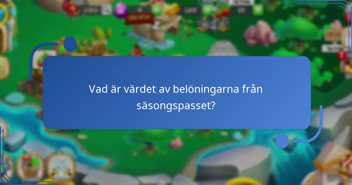 Vilka speciella föremål ingår i säsongspasset?